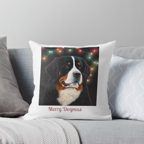 Item preview, cute bernese mountain christmas lights bernese mountain dog lover xmas 04 designed and sold by printiesart.