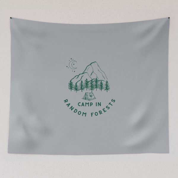 Item preview, Camp in Random Forests designed and sold by t1n3333.