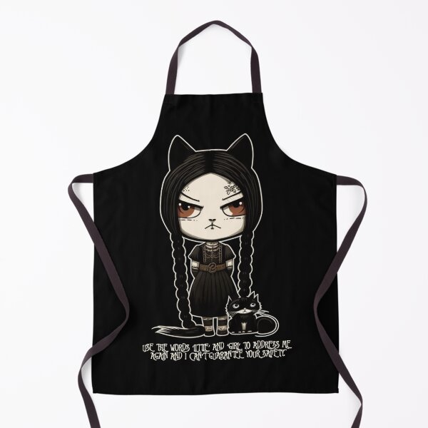 Item preview, Wednesday Addams as Cat 4 designed and sold by TheSamuraiCat.