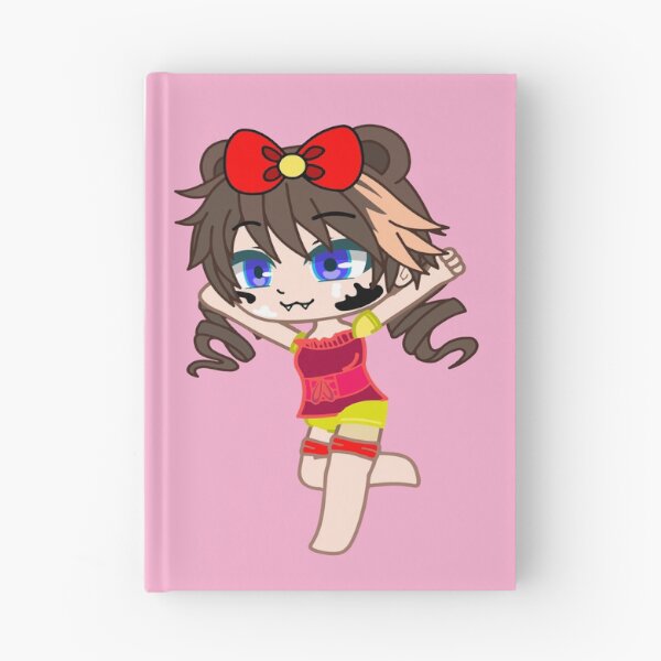 Item preview, The joy of running and playing. The childhood that will never be lost in a picture - Happy girl Gacha club - Chibi gacha girl Cheerful anime - Gacha Club dolls designed and sold by gachanime.