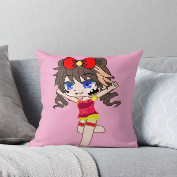 Item preview, The joy of running and playing. The childhood that will never be lost in a picture - Happy girl Gacha club - Chibi gacha girl Cheerful anime - Gacha Club dolls designed and sold by gachanime.