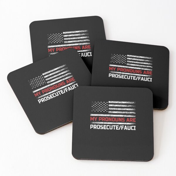 Item preview, My Pronouns Are Prosecute Fauci US Flag Funny Political Meme designed and sold by ziglamjezina1.