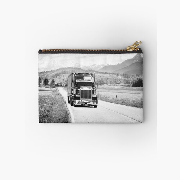 Item preview, Trucking Through the Mountains Monochrome designed and sold by Taina Sohlman.