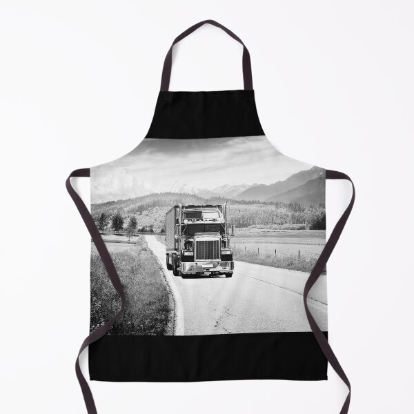 Item preview, Trucking Through the Mountains Monochrome designed and sold by Taina Sohlman.