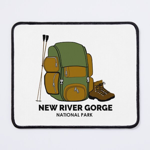 Item preview, New River Gorge National Park Backpack designed and sold by Esskay Designs.