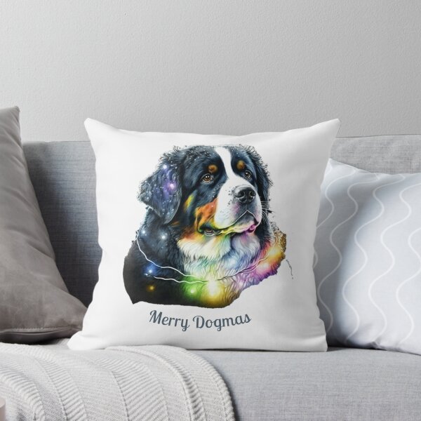 Item preview, cute bernese mountain christmas lights bernese mountain dog lover xmas 07 designed and sold by printiesart.