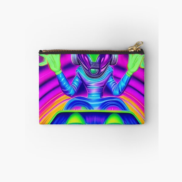 Item preview, Funny Alien Art. Trippy alien driving car designed and sold by Neo-Expression.