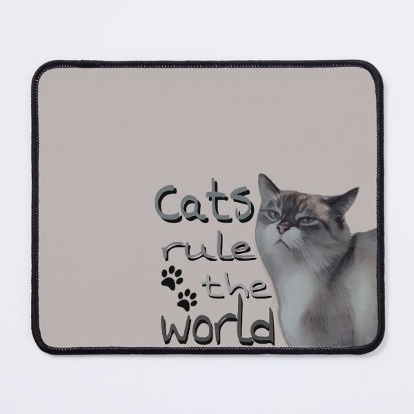 Item preview, 'Cats rule the world' designed and sold by neelfs.