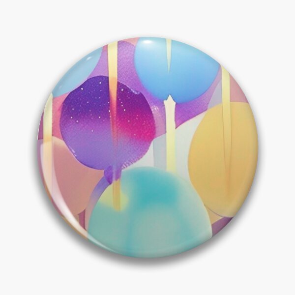 Item preview, Transparent Depth - Colorful Balloon and Circle Shape Pattern designed and sold by bandjdesigns.