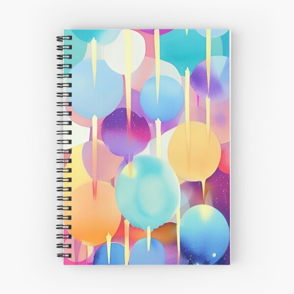 Item preview, Transparent Depth - Colorful Balloon and Circle Shape Pattern designed and sold by bandjdesigns.