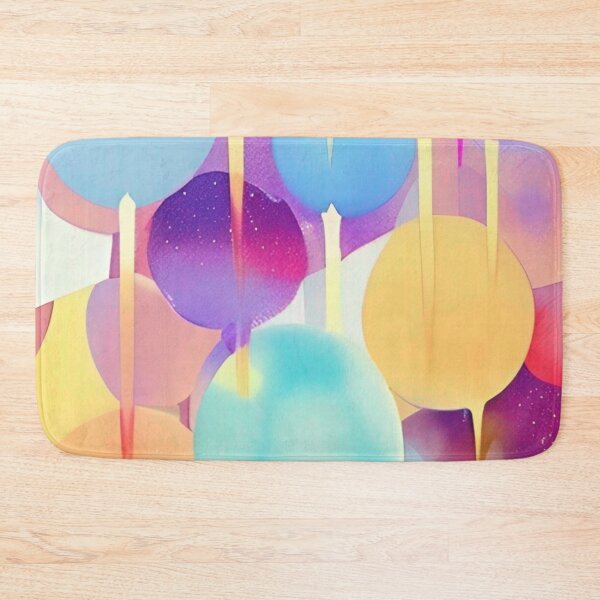 Item preview, Transparent Depth - Colorful Balloon and Circle Shape Pattern designed and sold by bandjdesigns.