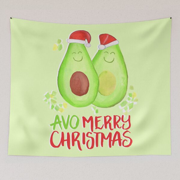 Item preview, Avocado - Avo Merry Christmas designed and sold by makemerriness.