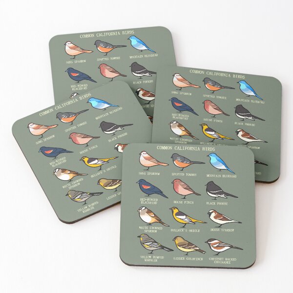 Aperçu de l'œuvre Petits oiseaux de Californie créée et vendue par WhitetailGfx.