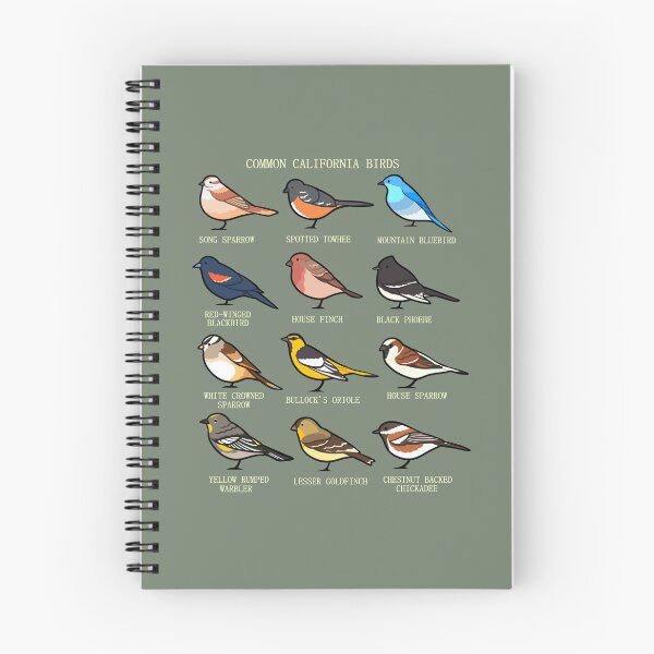 Artikelvorschau, Kleine Vögel von Kalifornien entworfen und verkauft von WhitetailGfx.