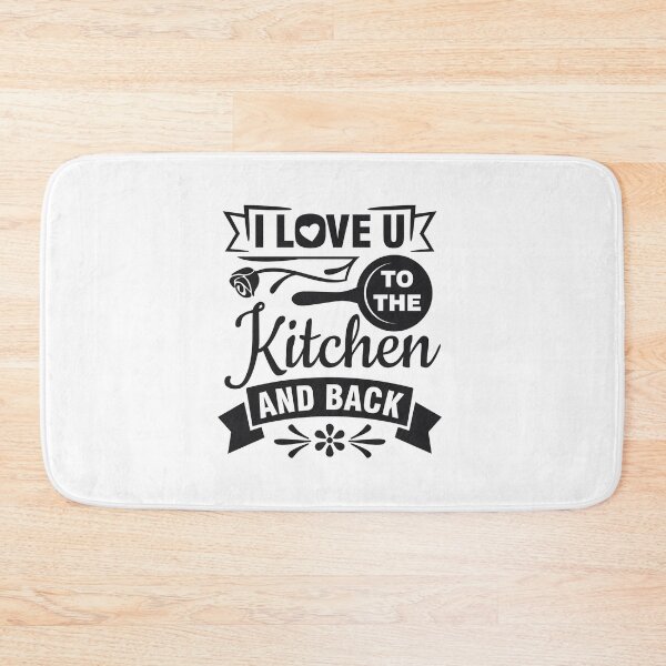 Item preview, Kitchen Lover Quotes :Cooking love I love you to the kitchen and back  designed and sold by sweary12.