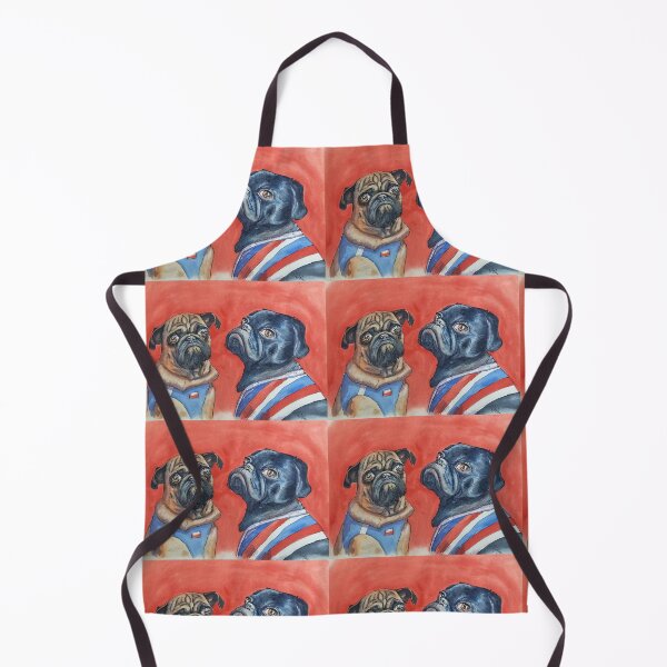 Item preview, A couple of French Pugs Art designed and sold by Robmac11.
