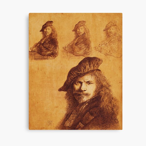 "Rembrandt" Canvas Print