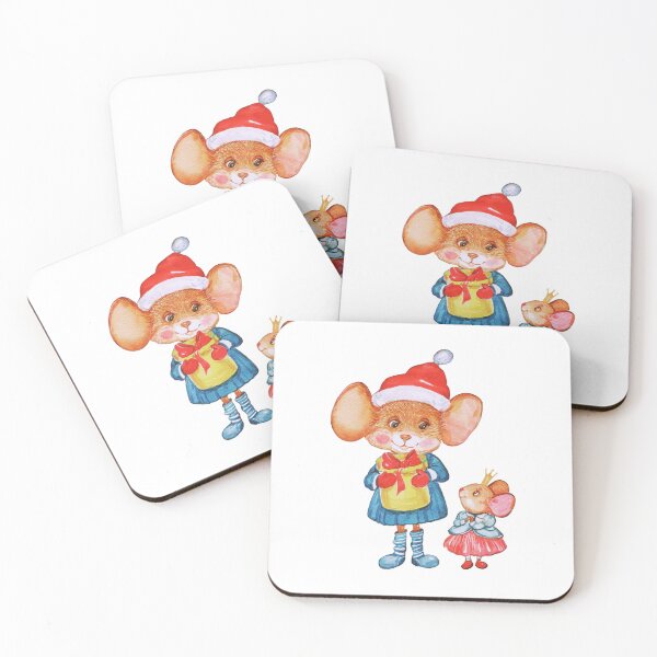 Item preview, Marry Christmas Cute Christmas Mice  designed and sold by branaghbel.