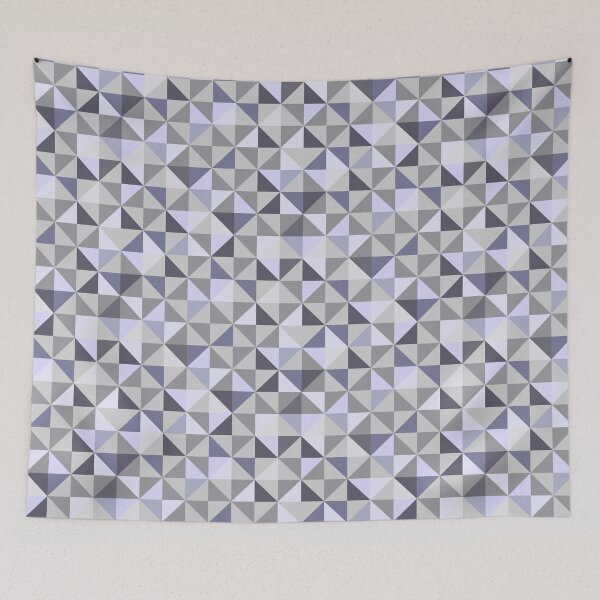 Item preview, Gray Triangle Pattern designed and sold by stylebytara.