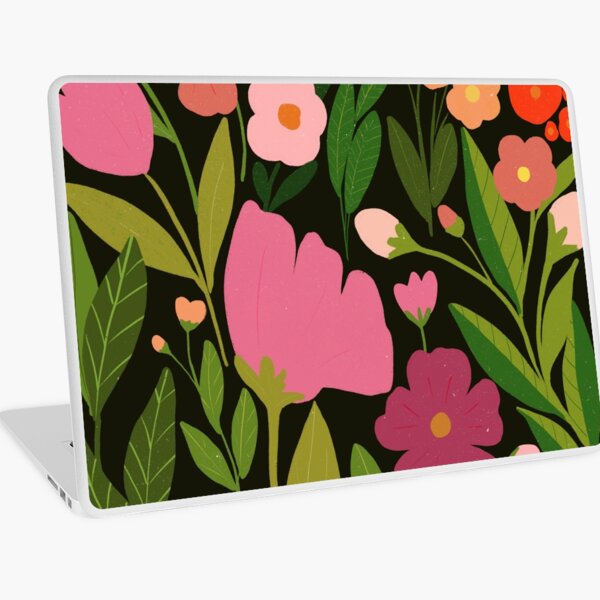 Item preview, Floral garden - black designed and sold by PrettywithColor.