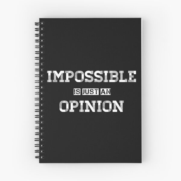 Item preview, Impossible is just an opinion  designed and sold by redwolf92.