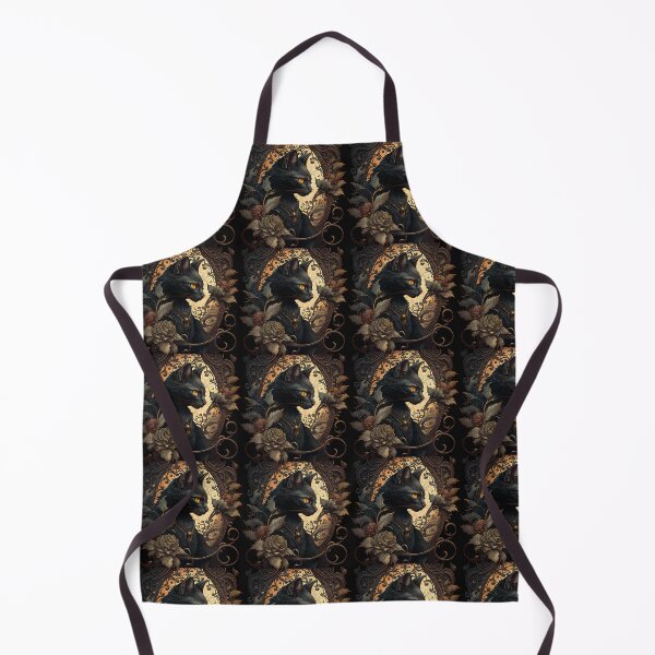 Item preview, Sigrid The Black Cat 8 designed and sold by idreamaboutcats.