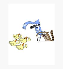 Regular show Photographic Print