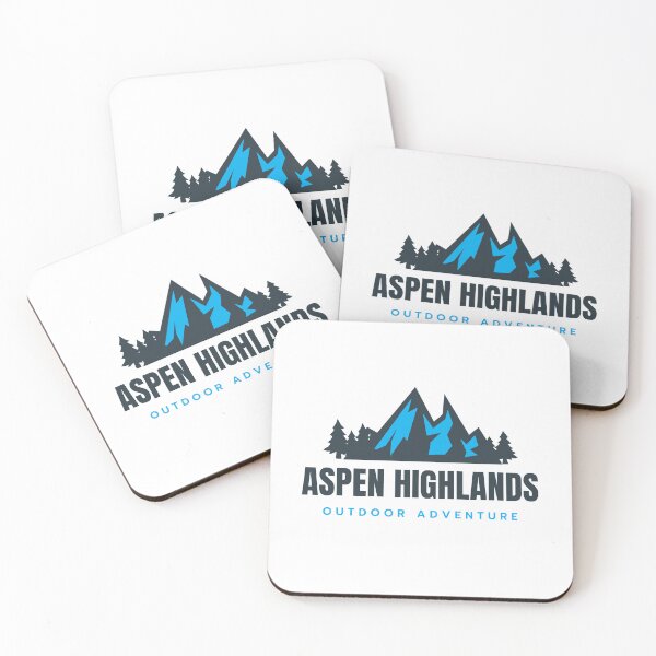 Item preview, Aspen Highlands in Colorado, Rockie Mountains, USA, North America - Mountain Outdoor Adventure Snowboard Ski Resort Vintage Logo designed and sold by Vintage-TM.