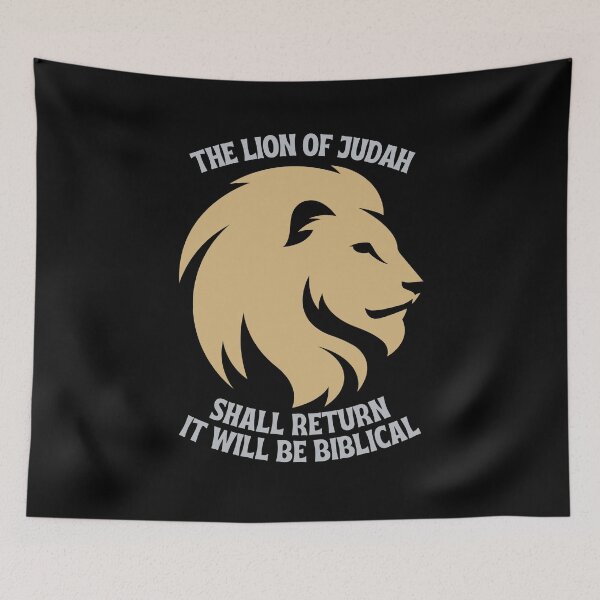 Item preview, The Lion Of Judah Shall Return, It Will Be Biblical designed and sold by EverLife.