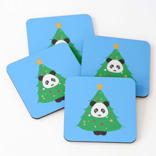 Item preview, Panda disguised as a Christmas tree designed and sold by Samuel-Ruhland.