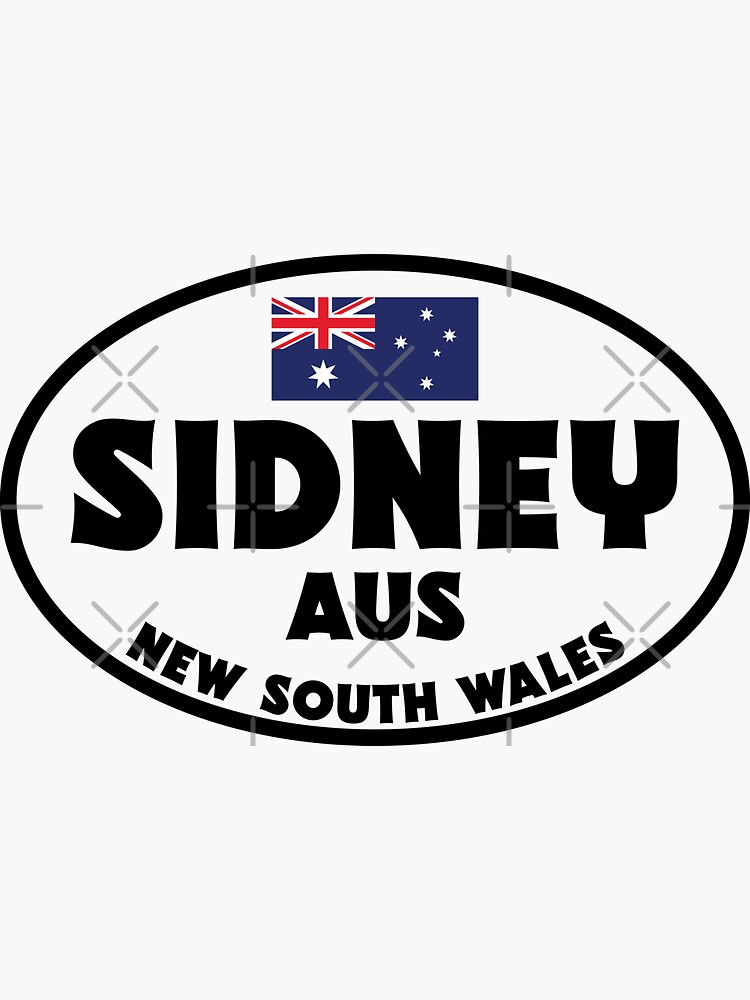 Thumbnail 3 of 3, Sticker, Sidney Australia New South wales designed and sold by TonySpencer.