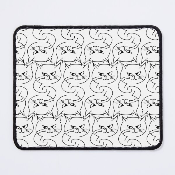 Item preview, Cat Line Art Pattern designed and sold by mrtraz.