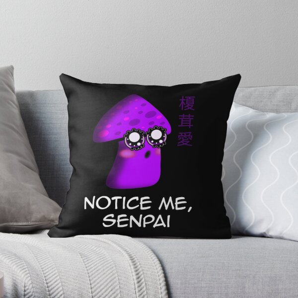 Mushroom Love (Nani) Throw Pillow