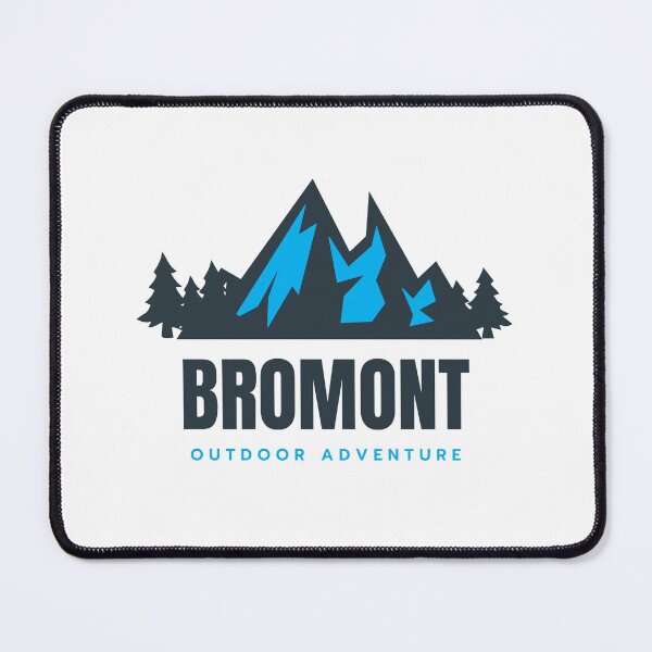 Item preview, Bromont in Montérégie, Québec, Canada, North America - Mountain Outdoor Adventure Snowboard Ski Resort Vintage Logo designed and sold by Vintage-TM.