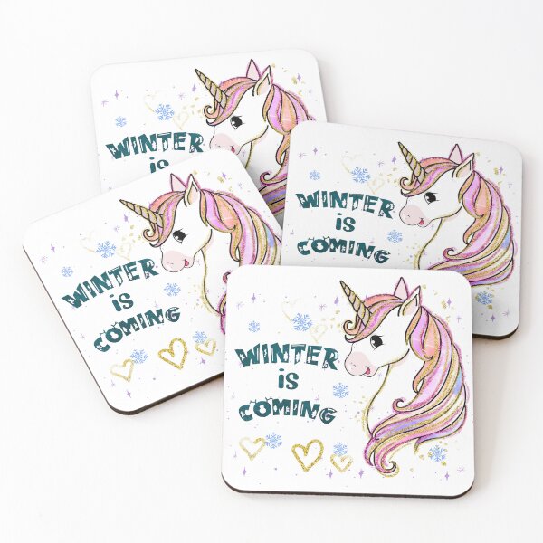 Item preview,  Winter Unicorn- Winter Is Coming designed and sold by badretop.