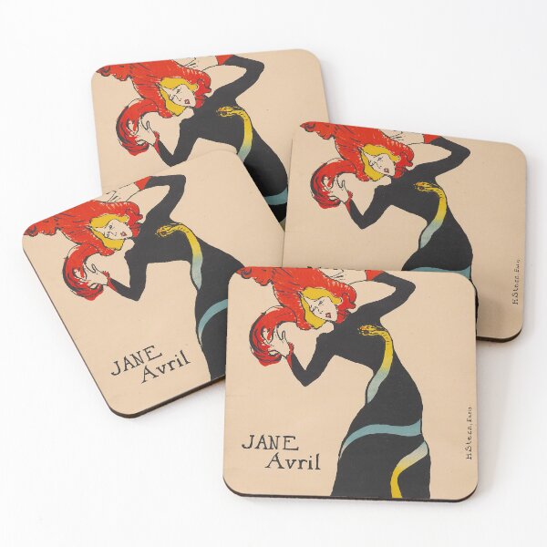 Item preview, HD Henri de Toulouse-Lautrec - Jane Avril designed and sold by Go Logo Designs.