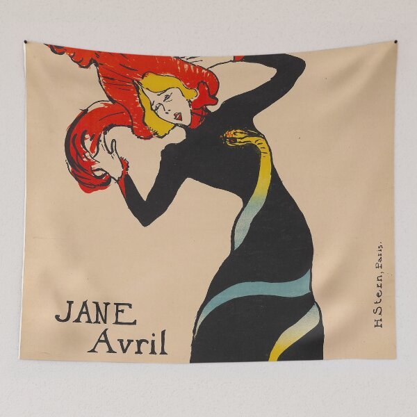 Item preview, HD Henri de Toulouse-Lautrec - Jane Avril designed and sold by Go Logo Designs.
