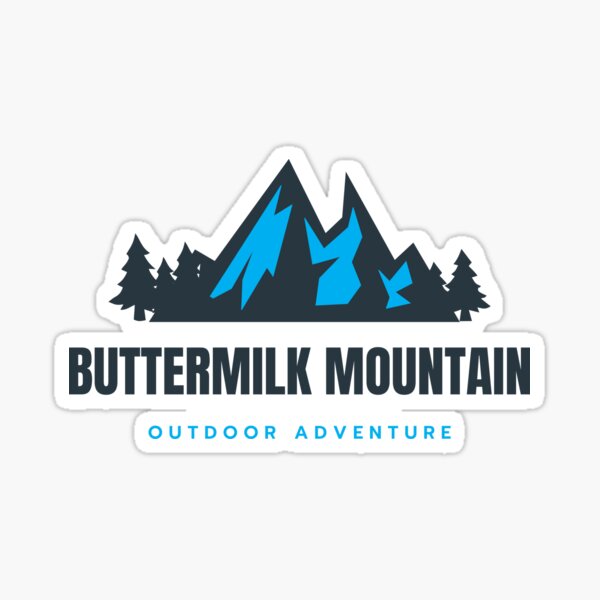 Item preview, Buttermilk Mountain in Aspen Highlands, Colorado, United States, North America - Mountain Outdoor Adventure Snowboard Ski Resort Vintage Logo designed and sold by Vintage-TM.