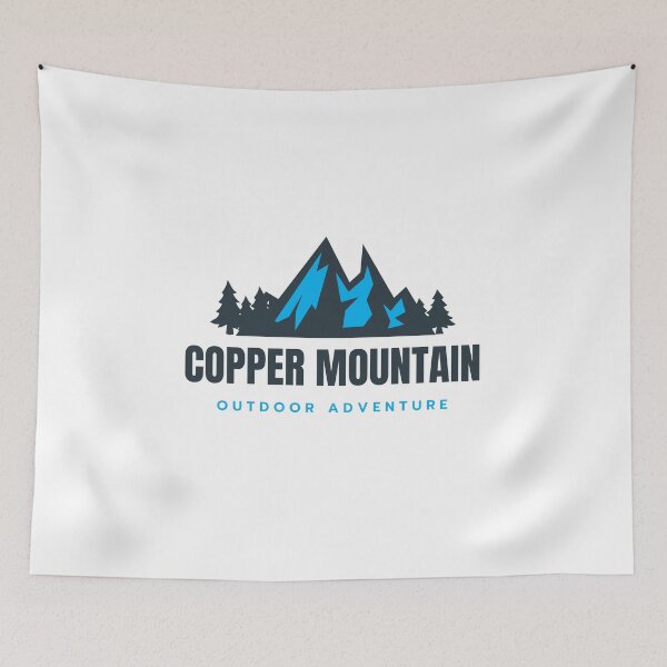 Item preview, Copper Mountain in Colorado, USA, North America - Mountain Outdoor Adventure Snowboard Ski Resort Vintage Logo designed and sold by Vintage-TM.
