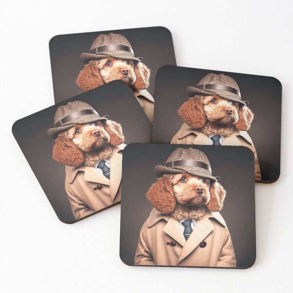 Item preview, Carl - Cavapoo Columbo designed and sold by zoomzoomies.