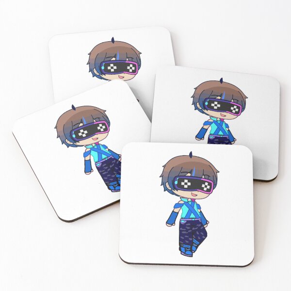 Artikelvorschau,  Chibi-Junge mit cooler Gacha Club-Brille. Oc Freunde für immer Gacha-Leben - Gacha Club Dolls entworfen und verkauft von gachanime.