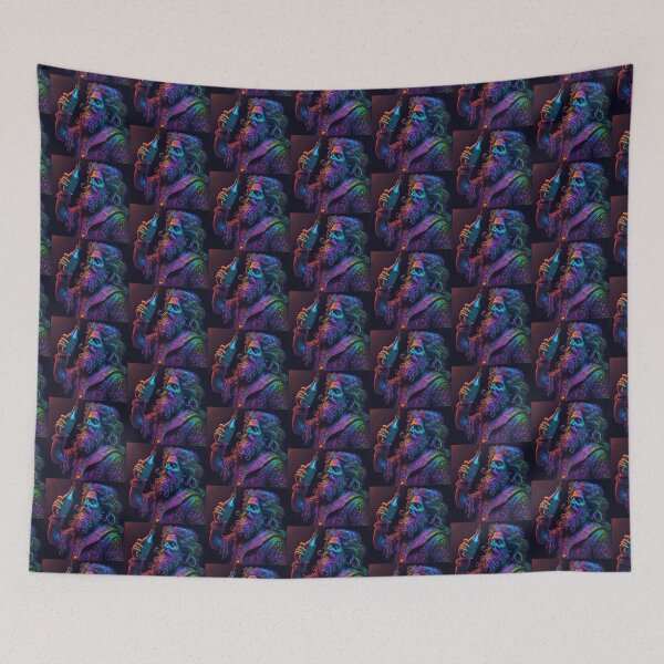 Item preview, Ancient Psychedelic Ancestor #3 designed and sold by 3ThePrompt.