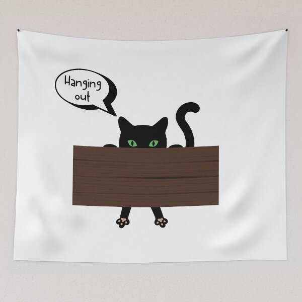 Item preview, Cat Hanging Out designed and sold by ridhiandparidhi.