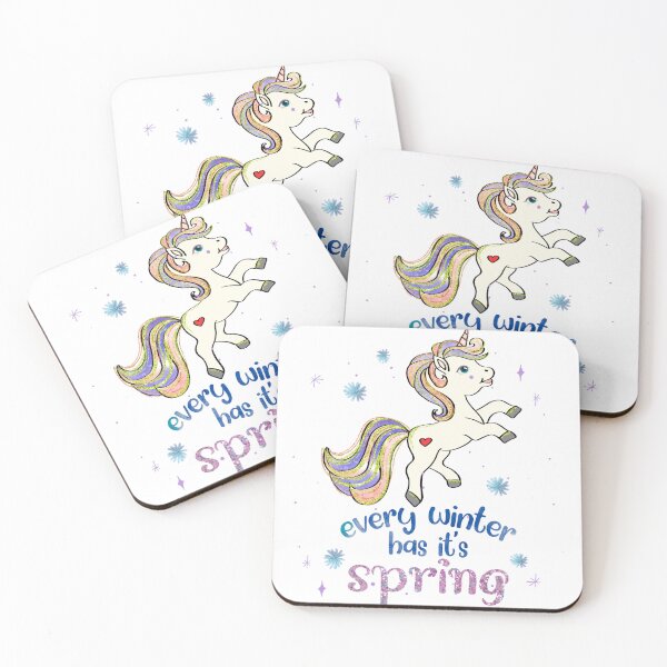 Item preview,   Winter Unicorn- Every Winter Has It's Spring designed and sold by badretop.