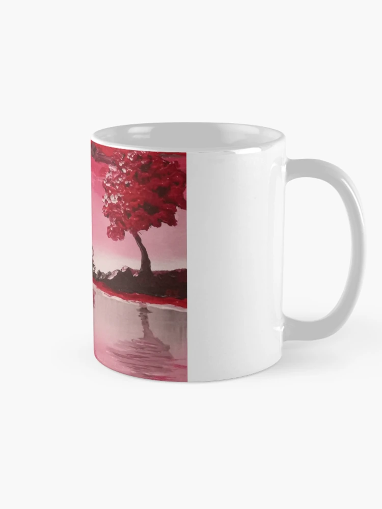 Thumbnail 3 of 6, Coffee Mug, Red Moon designed and sold by RudyYoder.