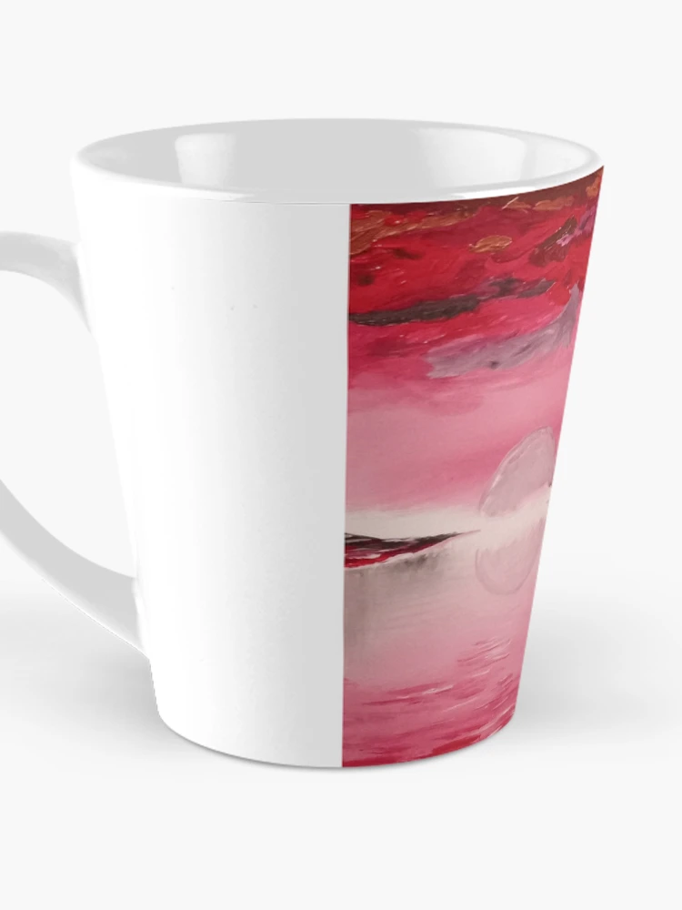 Thumbnail 3 of 4, Coffee Mug, Red Moon designed and sold by RudyYoder.
