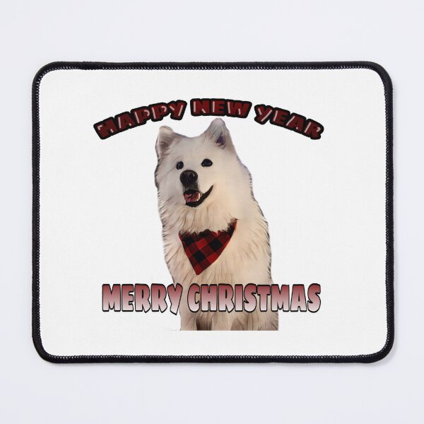 Item preview, Happy New Year and Merry Christmas Dog designed and sold by neelfs.