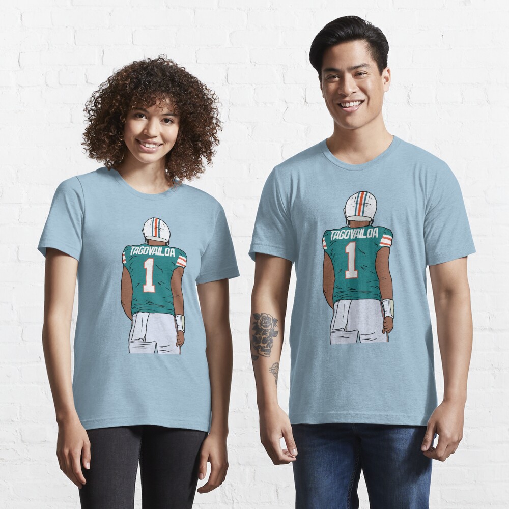 Tua Tagovailoa Back-To Essential T-Shirt for Sale by RatTrapTees