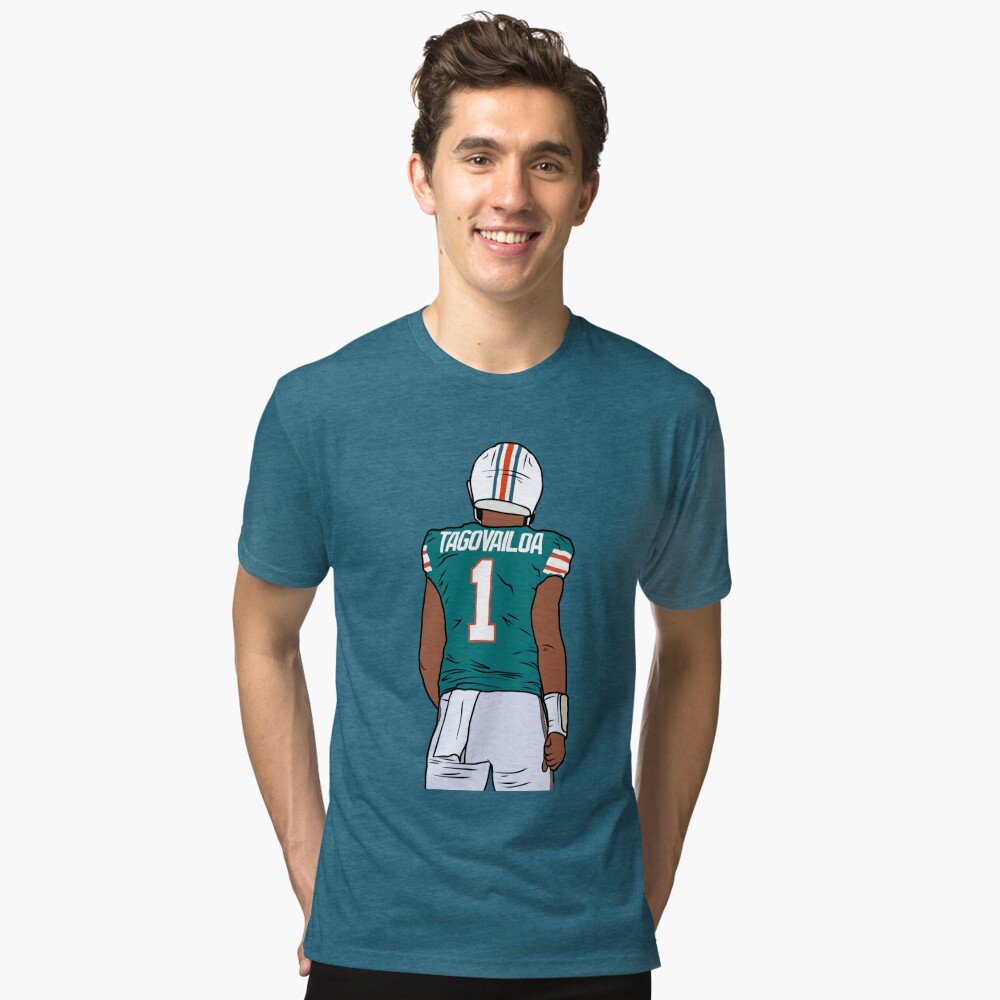 Aesthetic Design Miami Dolphins Tua Tagovailoa Text shirt