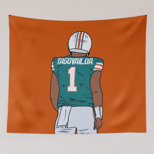 Item preview, Tua Tagovailoa Back-To designed and sold by RatTrapTees.